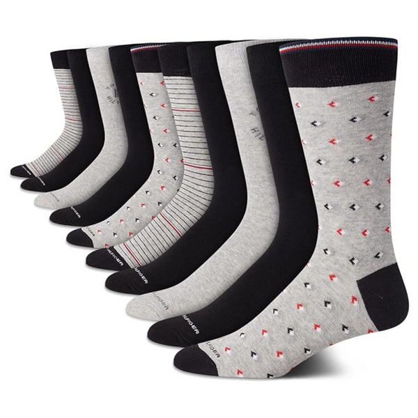 Amazon: Save 40% On Many Options Of Sock from Calvin Klein Or Tommy Hilfiger, 10-12 Packs