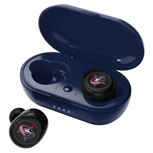 NHL Columbus Blue Jackets True Wireless Earbuds