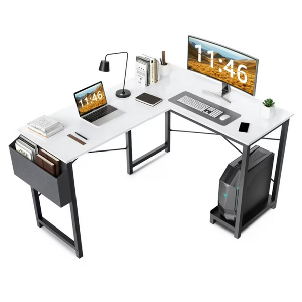 Concetta L Shaped Computer Desk (4 Colors)