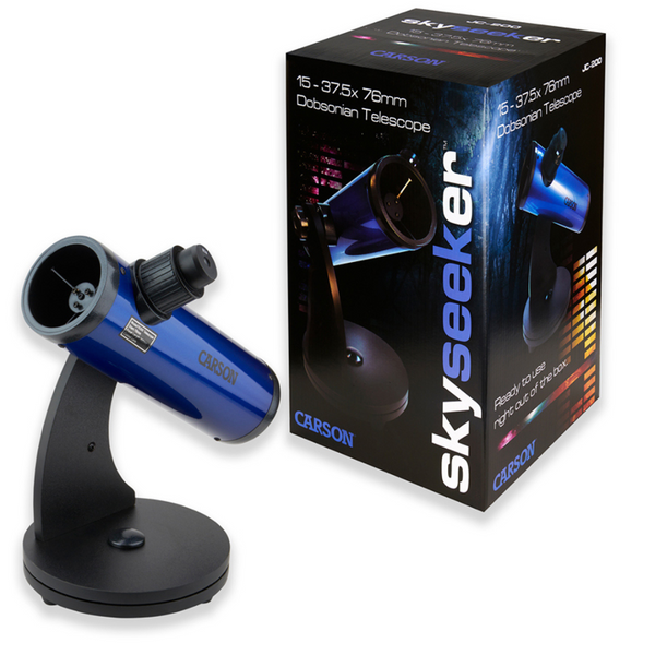 SkySeeker 15x-37.5x Newtonian Reflector Beginner Telescope (JC-200UN)