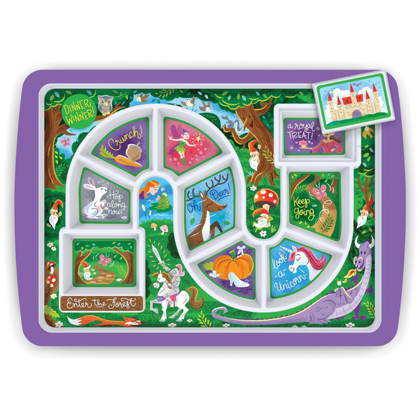 Genuine Kid's Interactive Divided Section Dinner Tray