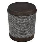 Ball & Cast End Concrete Two Tone Accent Side Table