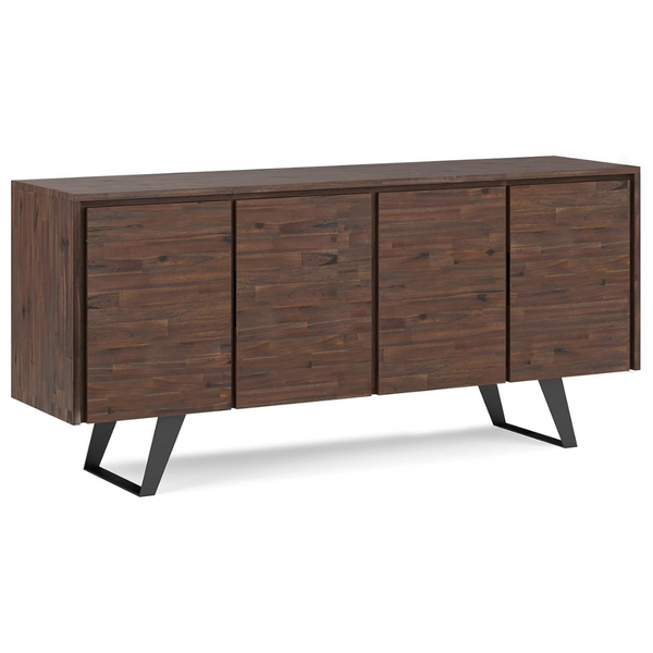 Lowry 66" WD Modern Large 4 Door Sideboard Buffet