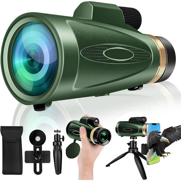 80x100 HD Monocular Telescope