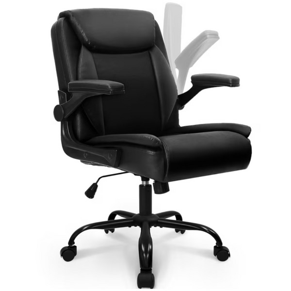 NEO CHAIR Mid Back Executive Comfortable PU Leather Ergonomic Chair