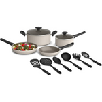 12-Piece Bella Cookware Set with EverGood Ceramic Nonstick Coating