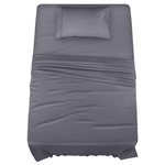 3-Piece Utopia Brushed Microfiber Bedding Twin Bed Sheets Set