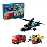 LEGO City Helicopter Fire Truck & Submarine Remix Kids Toy