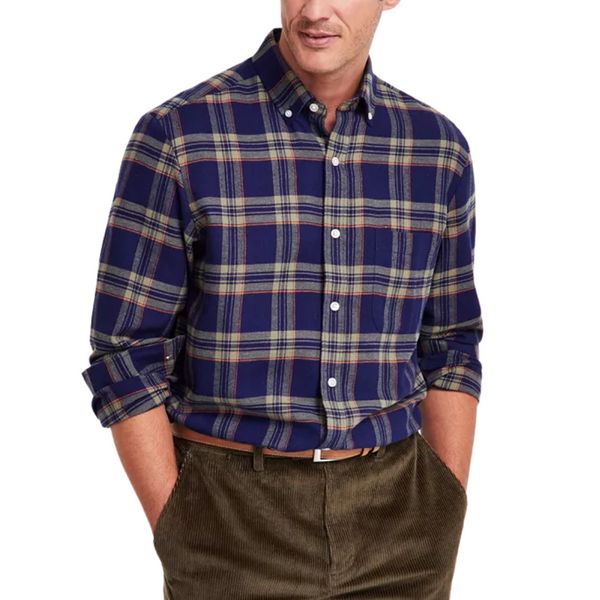 Club Room Men's Regular-Fit Plaid Flannel Shirt (2 Colors)