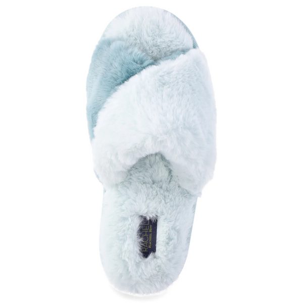 Rachel Roy Women's Two Toned Crossband Slippers