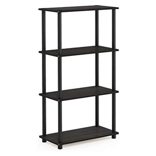 Furinno Turn-N-Tube 4-Tier Multipurpose Shelf Display Rack