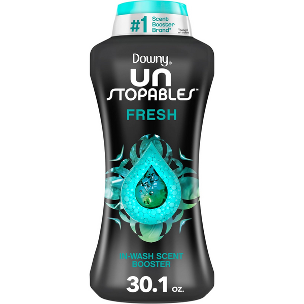 Downy Unstopables In-Wash Laundry Scent Booster Beads, Fresh (30.1 Oz)