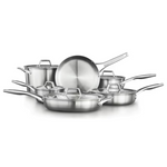 11-Piece Calphalon Premier Stainless Steel Cookware Set