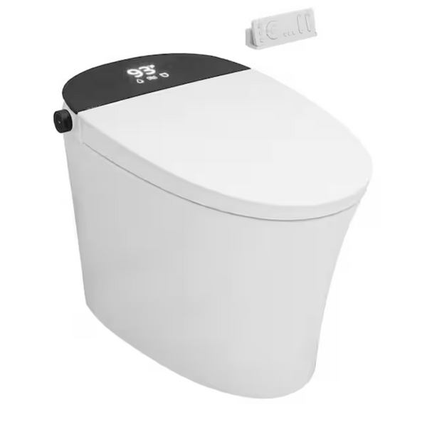 HOROW 1.11 GPF Build-In Tank Elongated Smart Toilet Bidet