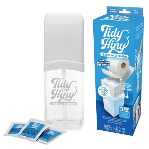 Tidy Hiny "Bidet In A Bottle" Toilet Tissue Moistener