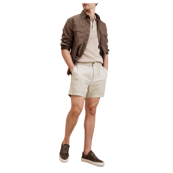 Banana Republic Factory Men's 5" Summerweight Pull-On Chino Short