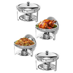 4-Pack Aplancee 5QT Chafing Dishes Buffet Set