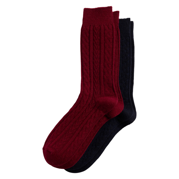 2-Pair Banana Republic Factory Men's Holiday Socks