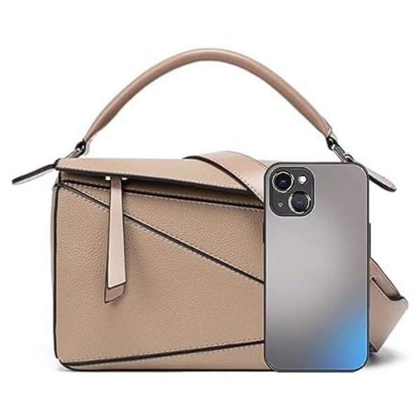 Mothgel Women's Geometric Lychee Grain Cross Body Handbags