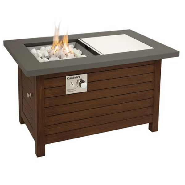 Cuisinart COH-100 40,000 BTU Burner Outdoor Patio Fire Pit Table