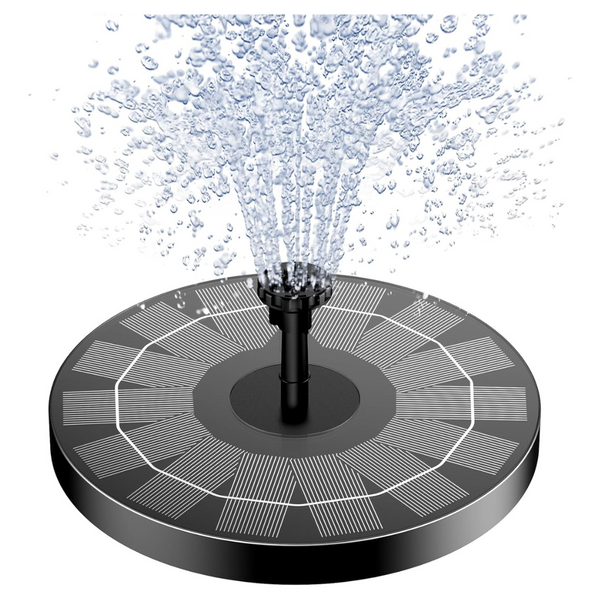 Aisitin 2.5W 6.7" Solar Powered Bird Bath Fountain Pump