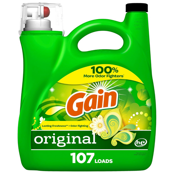 154oz Gain + Aroma Boost Liquid Laundry Detergent (Original Scent)