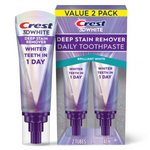 Crest 3DWhite Brilliance Deep Stain Remover Brilliant White Toothpaste (3.1oz/2pk)