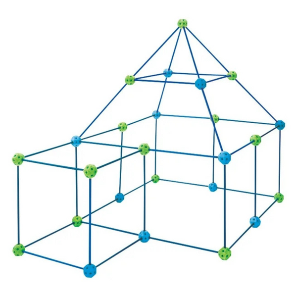 MinnARK Construct-a-Fort Buildable Children’s Playset, 85 Pieces