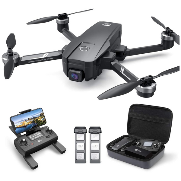 Holy Stone HS720E GPS Drone w/ 4K EIS UHD 130 FOV Camera & 2 Batteries