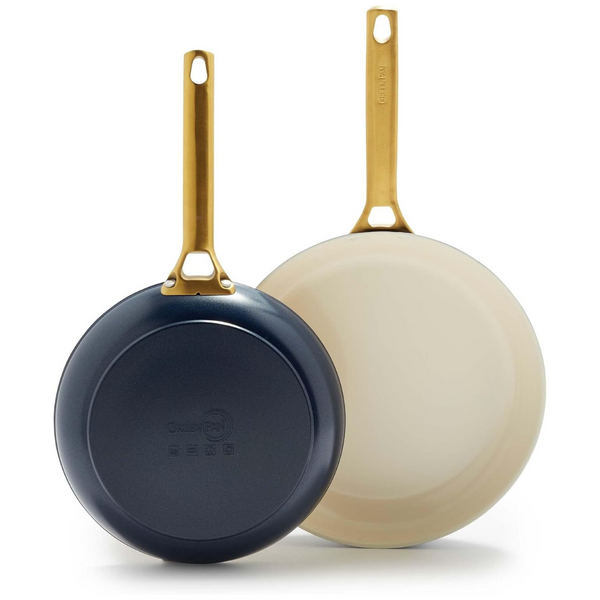 2-Piece GreenPan Nonstick 10" & 12" Frying Pan Skillet Set