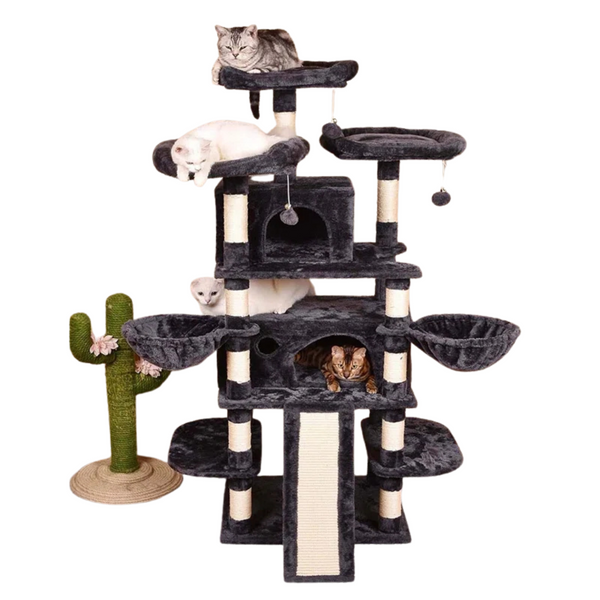 Tucker Murphy Pet Lima Pet Heavy Duty 68 Inch Multi-Level Cat Tree
