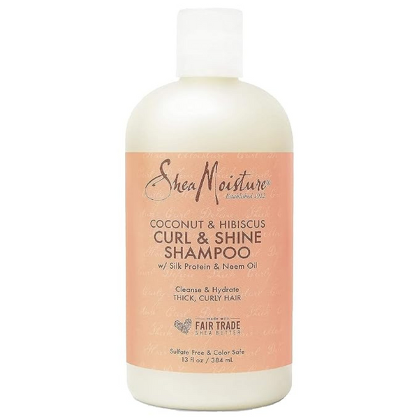 Shea Moisture Coconut & Hibiscus 13Oz Shampoo For Curly Hair