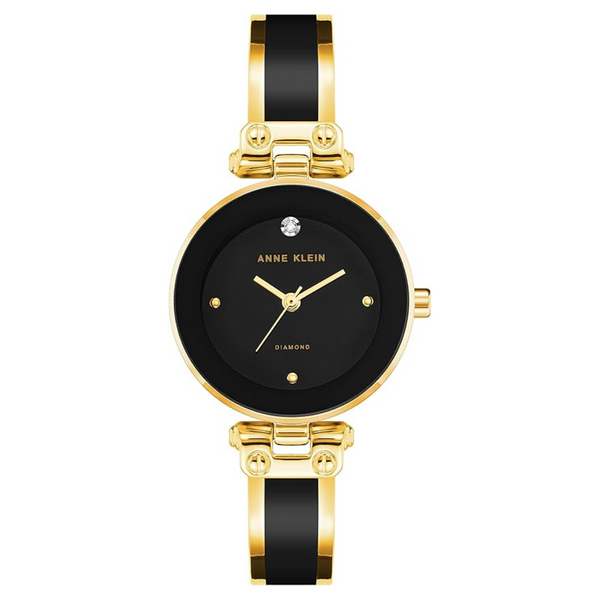 Anne Klein Women's Diamond Accented Bangle Watch