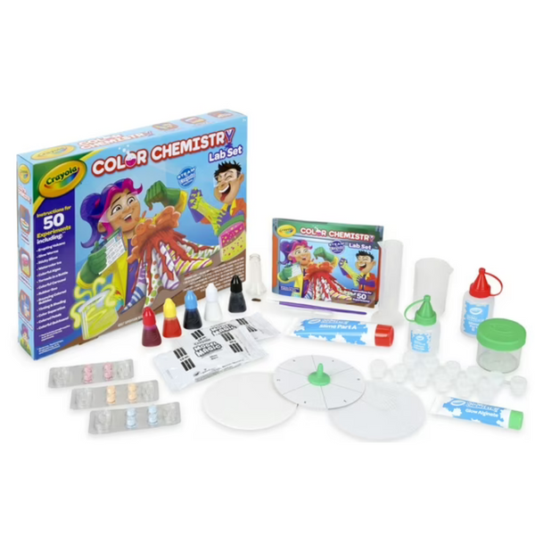 Crayola Color Chemistry Science Kit (50 Experiments) For Kids