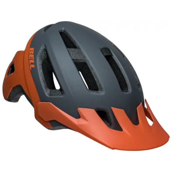 Bell Soquel Youth Bike Helmet (Battleship Nardo/Burnt Orange)