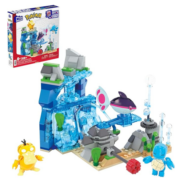 319-Piece Pokemon Aquatic Adventure Building Toys Set