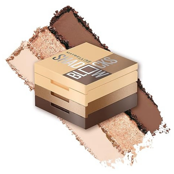 Maybelline New York Shadow Blocks Eyeshadow Palette Trio