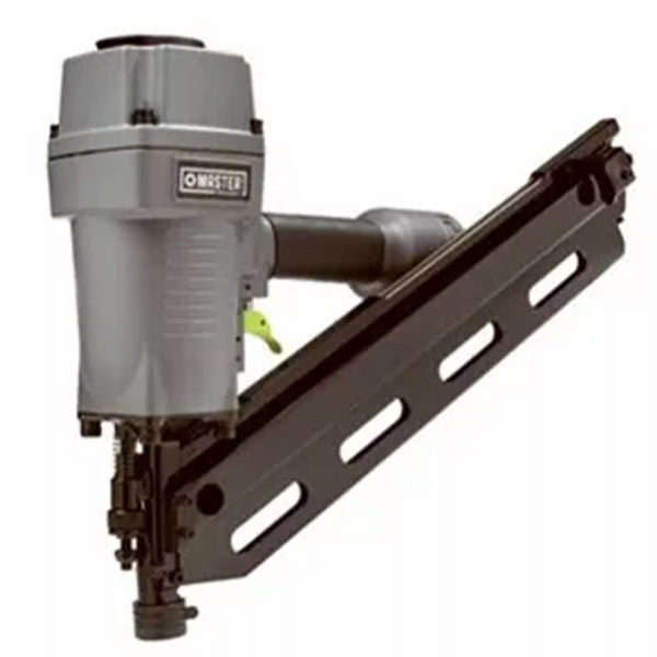 Master Mechanic Pneumatic 34 Degree Clipped Head Paper Collated Framing Nailer