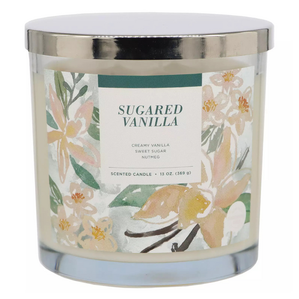 14-Oz. Sonoma Goods For Life Sugared Vanilla Candle Jar