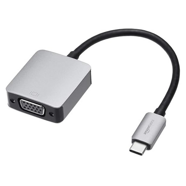 Amazon Basics Aluminum USB 3.1 Type-C To VGA Adapter