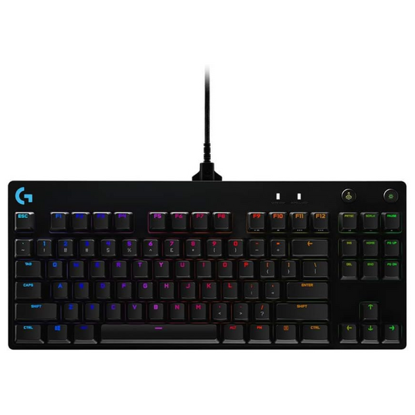 Logitech G PRO Mechanical TKL Wired Gaming Keyboard W/RGB Backlit Keys