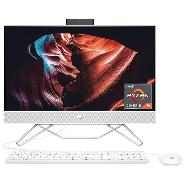 HP 23.8" FHD All-in-One (Hex Core Ryzen 5 5625U / 12GB / 512GB SSD)