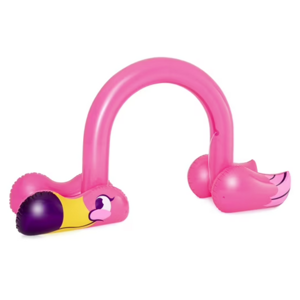 H2OGO Jumbo Pink Flamingo Inflatable Child Stationary Sprinkler Arch
