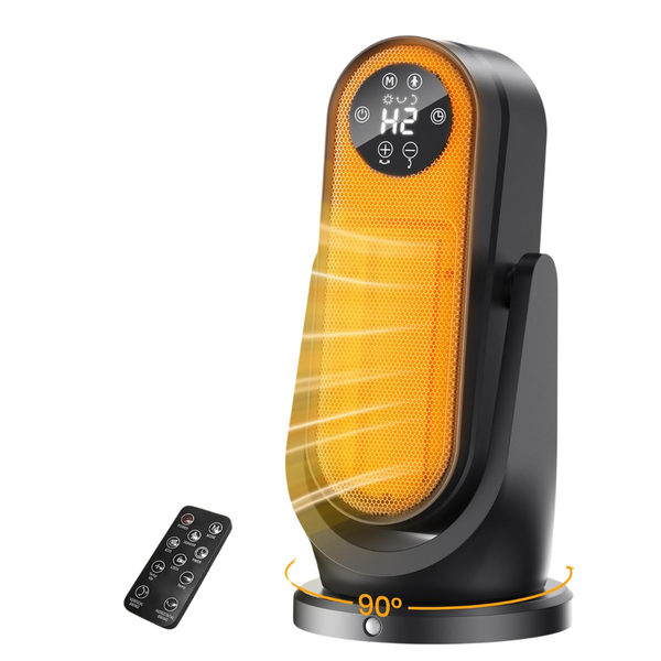 Portable Two-way Oscillation 1200W Electric Space Heater