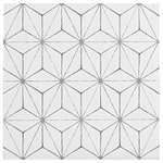 FloorPops FP2481 Kikko Peel Stick Floor Tiles