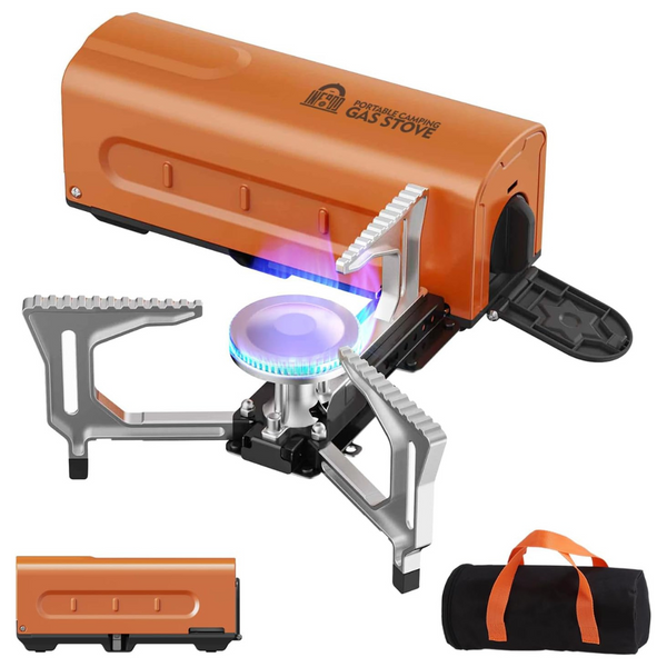 Portable Folding Camping Stove With Carrying Bag