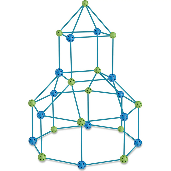 85-Pieces MinnARK Construct-a-Fort Buildable Children's Playset