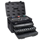205-Piece Master Mechanic Mechanics SAE Metric Socket & Tool Set w/ Case
