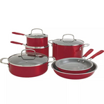The Big One 10-Piece Silicone Ceramic Cookware Set