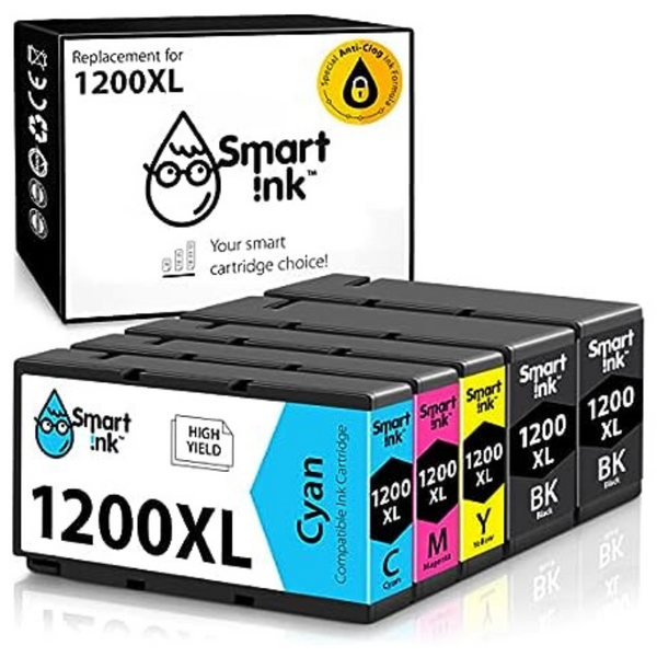 5-Pack Smart Ink Compatible Ink Cartridge Replacement